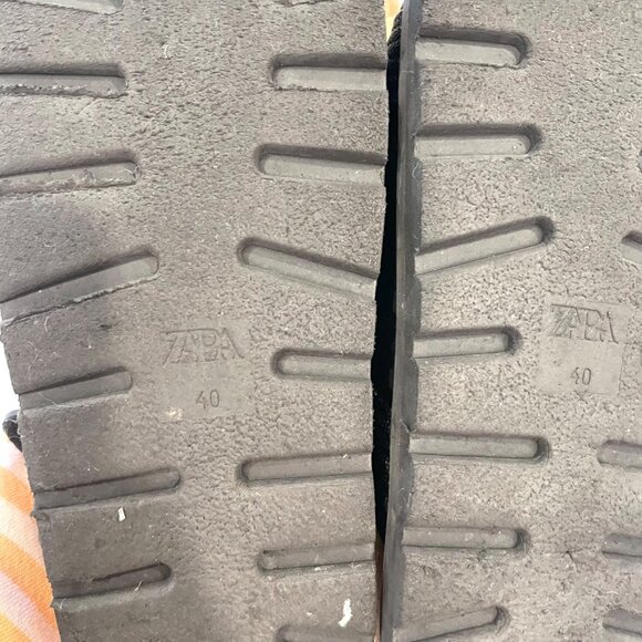 Zara Technical Sport Sandals Size EU 40 Black Tan Strappy - Picture 14 of 14